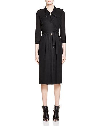 burberry agatha silk trench dress|Burberry Agatha Silk Trench Dress .